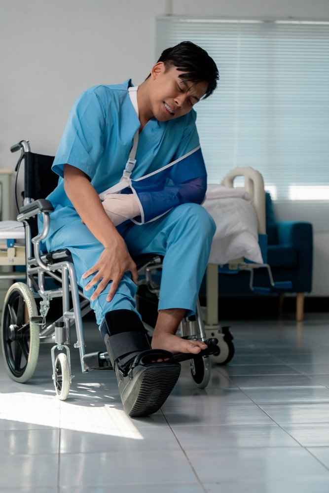 Patient after catastrophic injury