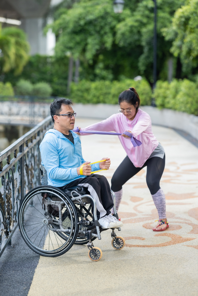 Long term disability patient training