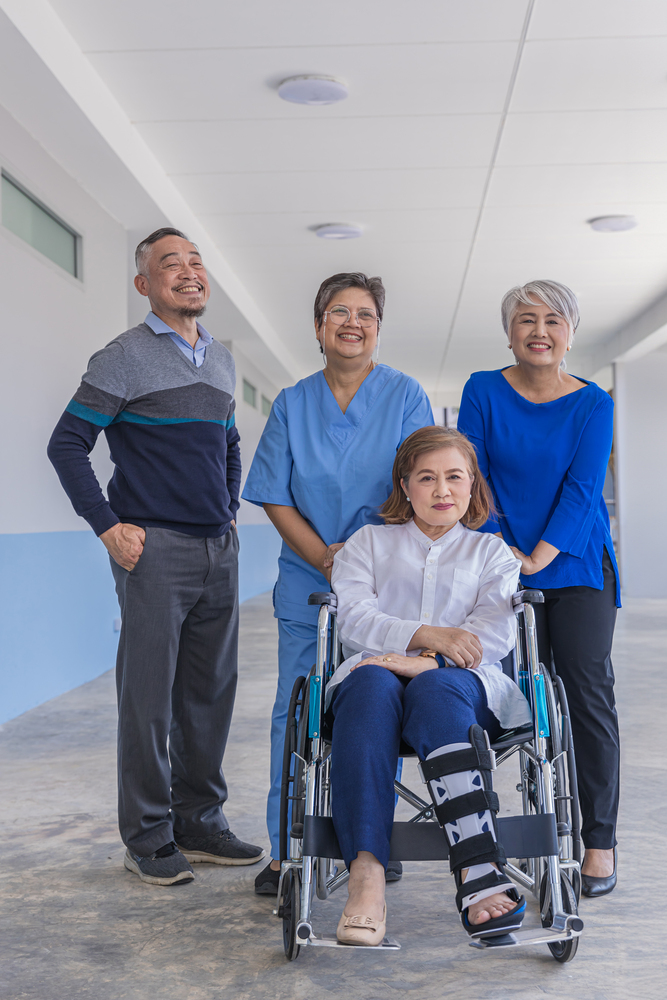 Long term disability patient